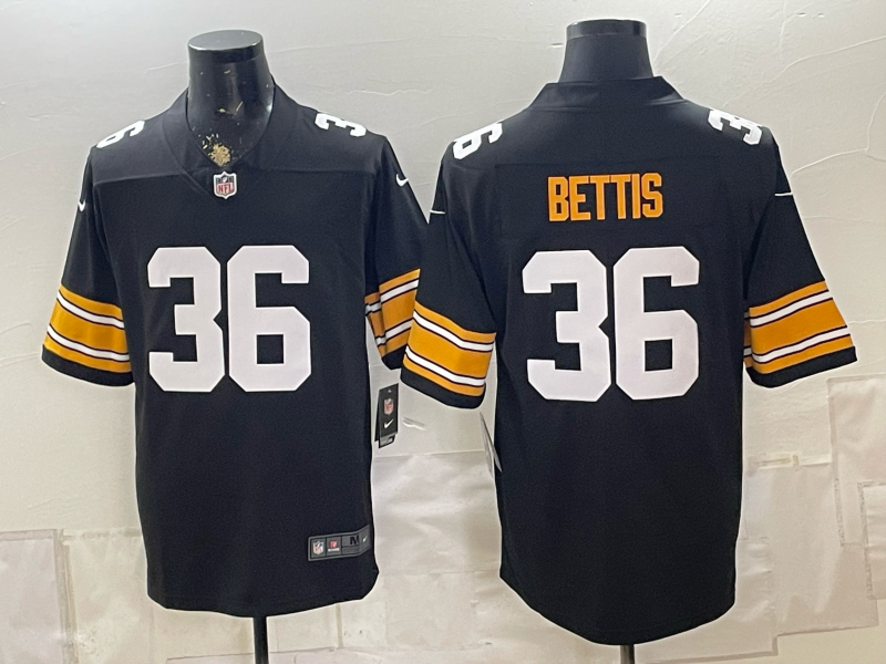 2026 Men Pittsburgh Steelers #36 Bettis Black Limited Nike NFL Jersey 0829003->pittsburgh steelers->NFL Jersey